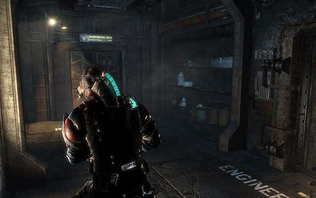 Udajcie się do następnej części tunelu, gdzie przywita was kilka Nekromorfów - Archeology - Investigate the warehouses secrets | Zadania kooperacyjne - Dead Space 3 - poradnik do gry