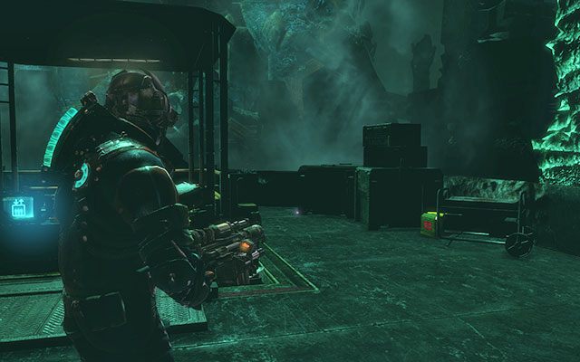 Przy skrzyniach za windą, po wyjechaniu na górę - Rozdział 18 | Sekrety | Dead Space 3 - Dead Space 3 - poradnik do gry