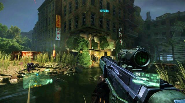 Idąc dalej w dół, napotkasz kolejną grupę Stalkerów - Odnajdź i wyłącz Archangel | Red Star Rising | Crysis 3 - Crysis 3 - poradnik do gry