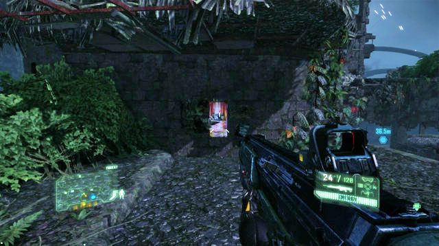 Przy pierwszym systemie przeciwlotniczym Ceph, przejdź na jego prawą stronę (przeciwną do celu misji) - Only Human | Dane wywiadowcze CELL oraz plakaty | Crysis 3 - Crysis 3 - poradnik do gry