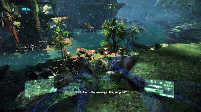 Już na początku pierwszej misji otrzymasz Łuk - Nanokombinezon oraz Łuk | Wyposażenie | Crysis 3 - Crysis 3 - poradnik do gry