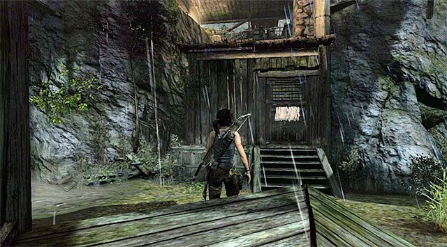 Musisz teraz skręcić na północ i przejść przez budynek oddzielający Cię od aktualnego celu misji - Znajdź plecak Rotha | 8 - Wołanie o pomoc | Solucja Tomb Raider - Tomb Raider - poradnik do gry