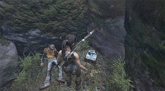Wejdź do niewielkiej jaskini - Relikty | Sekrety - Coastal Forest (Nadbrzeżny las) | Sekrety Tomb Raider - Tomb Raider - poradnik do gry