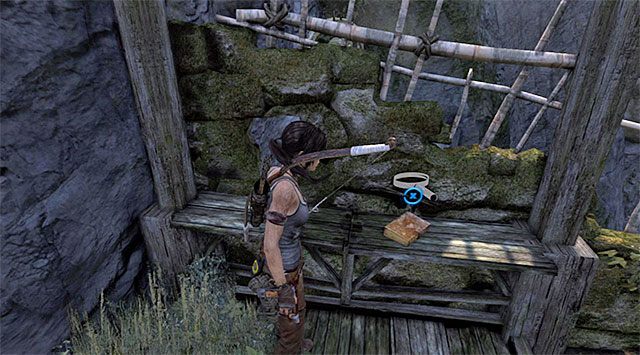Zajmij się dokładnym zbadaniem nowej półki skalnej - Dokumenty | Sekrety - Mountain Village (Wioska w górach) | Sekrety Tomb Raider - Tomb Raider - poradnik do gry