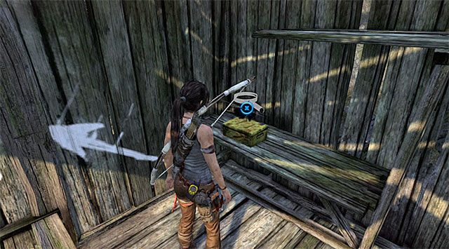 Zlokalizuj skrzynkę z sekretem i otwórz ją żeby zabrać zdjęcie - Relikty | Sekrety - Mountain Village (Wioska w górach) | Sekrety Tomb Raider - Tomb Raider - poradnik do gry