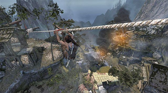 SKŁADZIK 9/15 - Geoskrzynki (08 - 15) | Sekrety - Mountain Village (Wioska w górach) - Tomb Raider - poradnik do gry