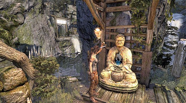 STATUA 7/10 - Oświecenie (06 - 10) | Sekrety - Mountain Village (Wioska w górach) - Tomb Raider - poradnik do gry