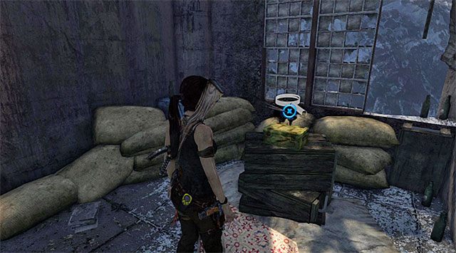 Wejdź do nowo odblokowanego pomieszczenia - Relikty | Sekrety - Base Exterior (Okolice bazy) | Sekrety Tomb Raider - Tomb Raider - poradnik do gry