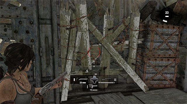 SKŁADZIK 8/15 - Składziki GPS (08 - 15) | Sekrety - Shantytown (Miasto ubogich) | Tomb Raider - Tomb Raider - poradnik do gry