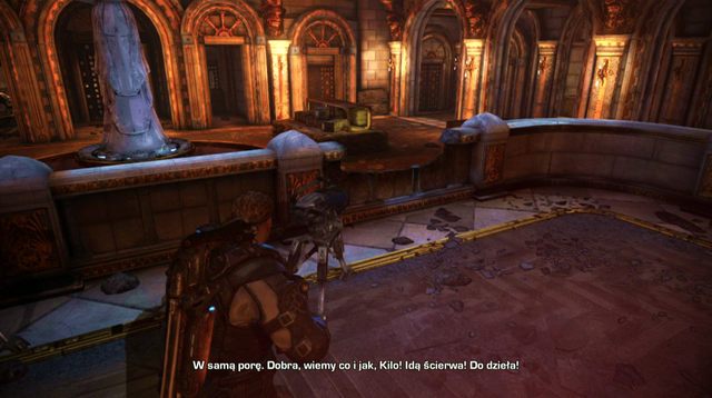 1 - Hala główna - Muzeum chwały wojskowej - Gears of War: Judgment - poradnik do gry