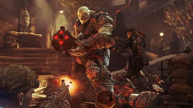 Boomer/Miżdżyciel - dwóch wrogów tego samego typu, różniących się używaną bronią - Przeciwnicy - Gears of War: Judgment - poradnik do gry
