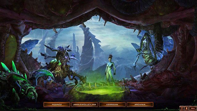 Podobnie jak w kampanii Wings of Liberty, tak i w Heart of the Swarm będziemy mieli dostęp do własnej bazy wypadowej, na pokładzie której możemy rozwijać nasze jednostki i bohaterów - Informacje podstawowe | StarCraft II Heart of the Swarm - StarCraft II: Heart of the Swarm - poradnik do gry