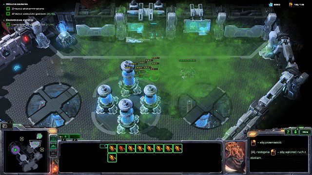 W punkcie [2] drogę zablokuje nam chmura trującego gazu - Szczur laboratoryjny | Kampania - Misje umojańskie - StarCraft II: Heart of the Swarm - poradnik do gry