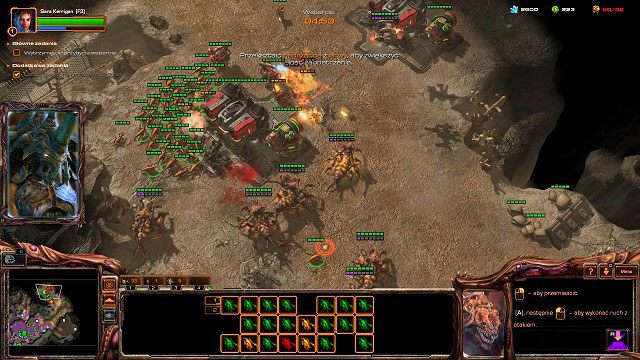 Tak wzmocnieni możemy ruszyć od razu w kierunku [C], gdzie oswobodzimy ostatnią królową roju - Rendez-vous | Kampania - Misje umojańskie | StarCraft II Heart of the Swarm - StarCraft II: Heart of the Swarm - poradnik do gry