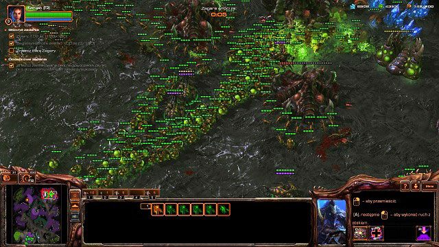 Przyszedł czas na najprzyjemniejszą część misji - Dominacja | Kampania - Char | StarCraft II Heart of the Swarm - StarCraft II: Heart of the Swarm - poradnik do gry