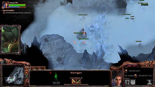 Po przejęciu kontroli nad Kerrigan i zergami będziemy mogli udać się tylko w jednym kierunku: na północ - Z zimną krwią | Kampania - Kaldir | StarCraft II Heart of the Swarm - StarCraft II: Heart of the Swarm - poradnik do gry
