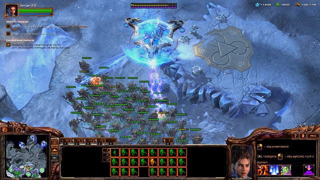 W tym momencie mamy ponownie dwie możliwości do wyboru - Zestrzelić posłańca | Kampania - Kaldir | StarCraft II Heart of the Swarm - StarCraft II: Heart of the Swarm - poradnik do gry