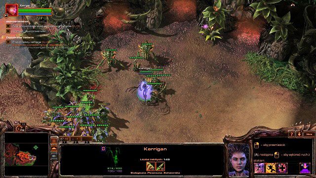 Nasze kroki kierujemy dalej na południe - Supremacja | Kampania - Zerus | StarCraft II Heart of the Swarm - StarCraft II: Heart of the Swarm - poradnik do gry