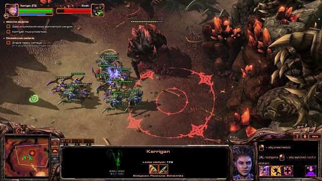 Po dotarciu do [7] rozpocznie się kolejna walka z bossem - Supremacja | Kampania - Zerus | StarCraft II Heart of the Swarm - StarCraft II: Heart of the Swarm - poradnik do gry