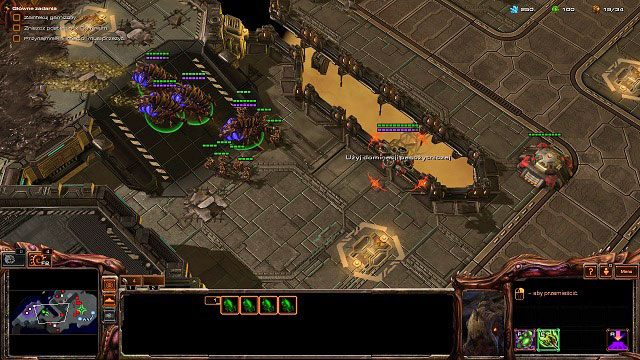 W punkcie [2] natrafimy na wrogą banshee - przejmijmy ją korzystając z dominacji pasożytniczej - Plaga | Kampania - stacja Skygeirr | StarCraft II Heart of the Swarm - StarCraft II: Heart of the Swarm - poradnik do gry