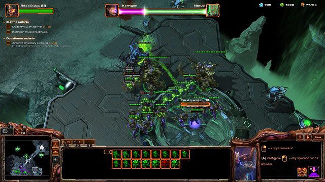 Gdy będziemy gotowi możemy ruszyć do kolejnej świątyni xelnaga [3] - Upiory otchłani | Kampania - stacja Skygeirr | StarCraft II Heart of the Swarm - StarCraft II: Heart of the Swarm - poradnik do gry
