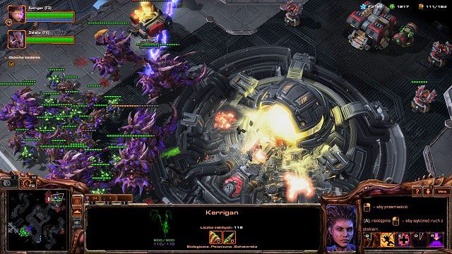 Czas na ostateczny szturm na pozycje terran w [4] i sam niszczyciel psioniczny [5] - Oblężenie | Kampania - finał | StarCraft II Heart of the Swarm - StarCraft II: Heart of the Swarm - poradnik do gry