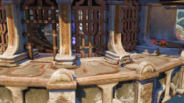 Po wyjściu z wieży pobiegnij w prawo i otwórz dwie czerwone skrzynie - 6 - Zbiornik | Opis przejścia | God of War Wstąpienie - God of War: Ascension - poradnik do gry