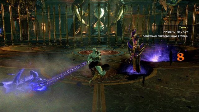 Zjawy i duchy można podbijać, ale mimo to walka nie jest prosta staraj się, więc wykorzystywać wszystko, co masz do dyspozycji w swoim arsenale - Biała klepsydra | God of War Wstąpienie - God of War: Ascension - poradnik do gry