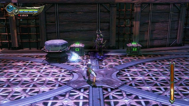 Czeka cię teraz dłuższe starcie z kilkoma falami przeciwników - 26 - Oczy Apollona | Opis przejścia | God of War Wstąpienie - God of War: Ascension - poradnik do gry