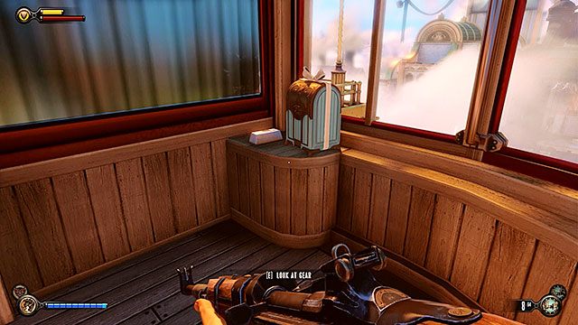 Centrum Wcielania Pracowników, w zamkniętej kabinie gondoli przed gmachem - Rozdział 13-16 | Wyposażenie | BioShock Infinite - BioShock: Infinite - poradnik do gry