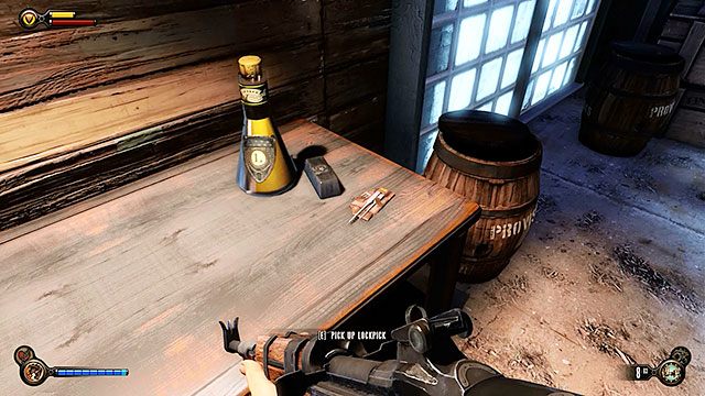 Sala Bohaterów, boczne pomieszczenie w drodze na wystawy - Rozdział 9-11 | Wytrychy | BioShock Infinite - BioShock: Infinite - poradnik do gry