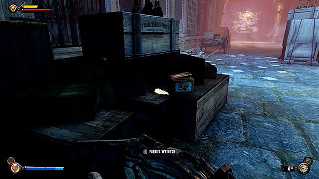 Wróć na poziom placu i otwórz bramę prowadzącą na Aleję Harmonii (Harmony Lane na mapie) - Idź do domu Comstocka | Rozdział 30 - Centrum Emporium | BioShock Infinite - BioShock: Infinite - poradnik do gry