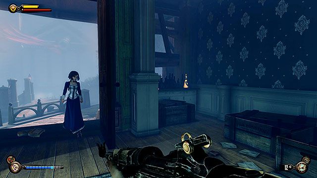 W drodze do banku trafisz na zamknięty sklep monopolowy Wilson Bros - Znajdź następną wyrwę | Rozdział 31 - Ogrody Pamięci | BioShock Infinite - BioShock: Infinite - poradnik do gry