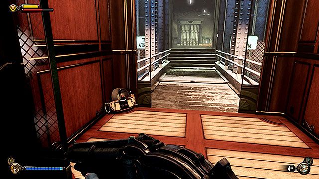 Przedrzyj się do atrium, gdzie spotkasz następną grupę strażników - Uratuj Elizabeth | Rozdział 34 - Biuro Strażnika | BioShock Infinite - BioShock: Infinite - poradnik do gry