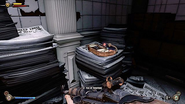 Dworzec Grand Central, składzik w biurze obok głównej hali dworca - Rozdział 29 | Voksofony | BioShock Infinite - BioShock: Infinite - poradnik do gry