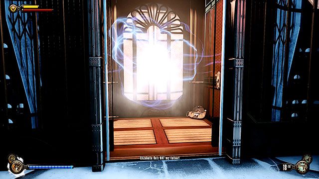 Jej pełne miłości objęcia, winda naprzeciwko bramki bezpieczeństwa - Rozdział 32-35 | Voksofony | BioShock Infinite - BioShock: Infinite - poradnik do gry