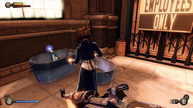 Dworzec Grand Central, zamknięte pomieszczenie na lewo od wejścia na dworzec - Rozdziały 28-31, 35 | Infuzje | BioShock Infinite - BioShock: Infinite - poradnik do gry