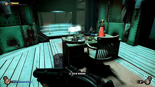 Blok operacyjny, zamknięte biuro nad salą operacyjną - Rozdziały 28-31, 35 | Infuzje | BioShock Infinite - BioShock: Infinite - poradnik do gry