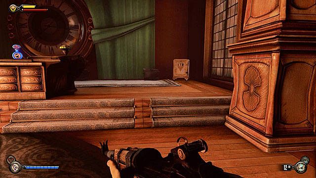 Na pierwszym piętrze klubu znajduje się gabinet - Sejfy i zamknięte drzwi | Wytrychy | BioShock Infinite - BioShock: Infinite - poradnik do gry