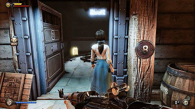 W podziemiach klubu odszukaj cele więzienne - Sejfy i zamknięte drzwi | Wytrychy | BioShock Infinite - BioShock: Infinite - poradnik do gry