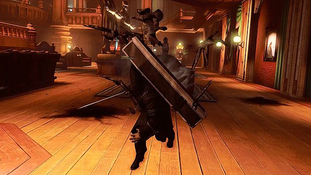 Kruki (zwani również Zealotami Pani) preferują broń białą i atakują gracza długim mieczem - Potężni przeciwnicy | Przeciwnicy | BioShock Infinite - BioShock: Infinite - poradnik do gry