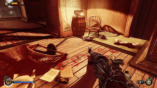 Byczy Dziedziniec, poddasze budynku po prawej stronie placu - Rozdział 21-22 | Voksofony | BioShock Infinite - BioShock: Infinite - poradnik do gry