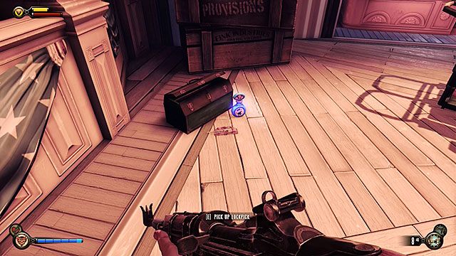 Żołnierskie Pole, tuż przed windą do Pawilonu Patrioty - Rozdział 8 | Wytrychy | BioShock Infinite - BioShock: Infinite - poradnik do gry