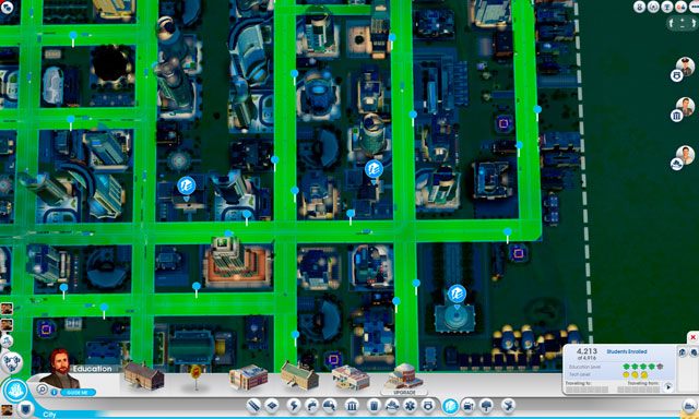 Na to, ilu simów jest edukowanych, wpływa kilka elementów - Edukacja w SimCity - SimCity - poradnik do gry