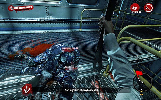 Przed Tobą pierwsze spotkanie ze szwendaczami, czyli z najsłabszą odmianą zombiaków - Wydostań się z maszynowni | Prolog - Sztorm | Solucja Dead Island Riptide - Dead Island Riptide - poradnik do gry