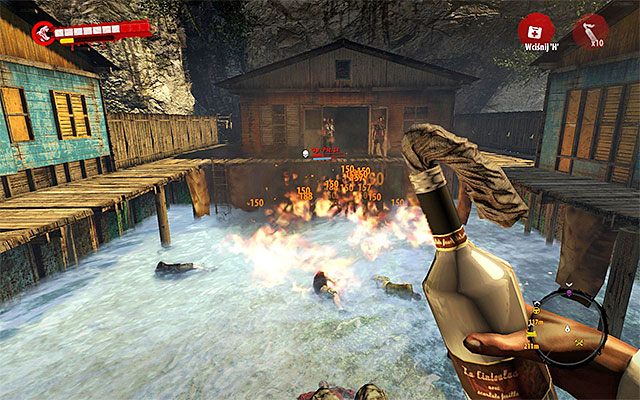 Po dotarciu do misjonarza okaże się, że jest on otoczony przez zombiaki - Zabij wszystkie potwory | Rozdział 3 - Zbawianie świętego | Dead Island Riptide - Dead Island Riptide - poradnik do gry