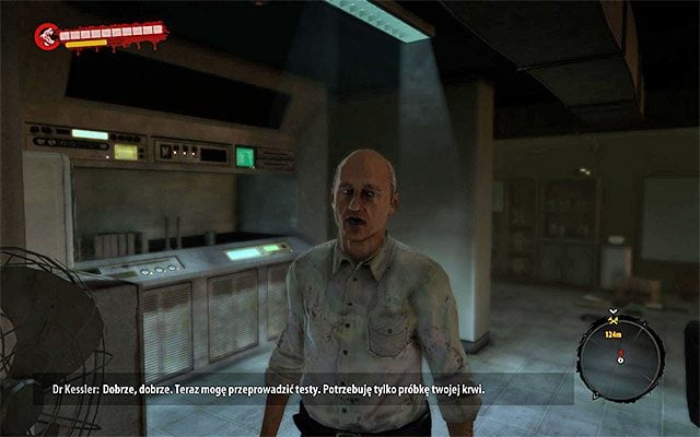 Zeskocz w dowolnym miejscu na dół i powróć do drzwi wyjściowych ze szklarni - Zanieś odczynniki doktorowi Kesslerowi | Rozdział 4 - Dr Kessler - Dead Island Riptide - poradnik do gry
