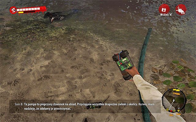 Po tym jak pozbierałeś wszystkie miny przystąp do ich rozstawiania - Porozmawiaj z Trevorem | Rozdział 5 - Niezłomna obrona | Dead Island Riptide - Dead Island Riptide - poradnik do gry