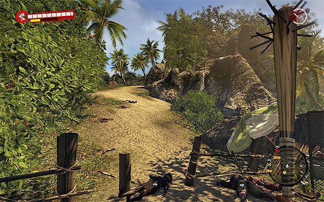 Poszukiwane przewody elektryczne znajdują się na północny-wschód od pola kempingowego, w lokacji Wioska Mataka - Elektryfikacja | Poboczne zadania - Dżungla | Dead Island Riptide - Dead Island Riptide - poradnik do gry