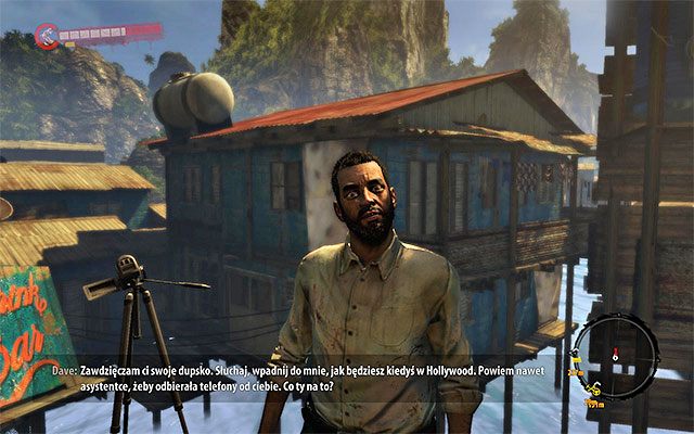 Możesz już powrócić na dach żeby ponownie porozmawiać z Daveem (uwaga na nowych zarażonych - Na planie | Poboczne zadania - Dżungla | Dead Island Riptide - Dead Island Riptide - poradnik do gry